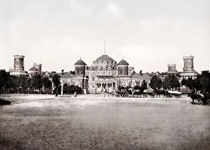 Photochrome Prints: c. 1890s Russia Moscow - Petroff Palace