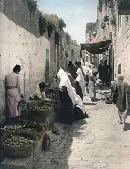 Bethlehem Gallery: c. 1900 Market in Bethlehem, Holy Land