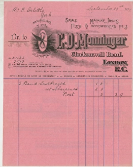 Manufacturers Gallery: C D Monninger, London