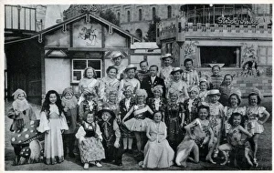 Dwarf Gallery: C H Schafers Midget Circus Troupe - Munich