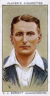 C J Barnett, Gloucestershire County and England cricketer