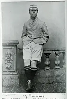 Informal Prints: C J Burnup, cricketer and footballer