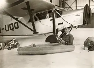 C J Jimmy Melrose the Australian pilot