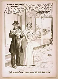 C. R. Renos successful comedy, Along the Kennebec a New Engl