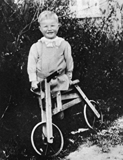 Images Dated 28th April 2011: C W A Scott as a little boy