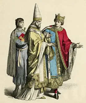 Conical Prints: C11th Dress / Pope & King