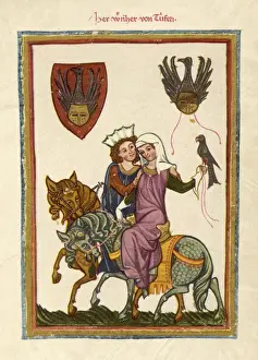 Sort Prints: C12 COUPLE AND FALCON