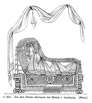 Uneasy Prints: C12 King in Bed