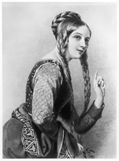 Aquitaine Gallery: C12th Hair Style