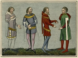 Images Dated 17th January 2017: Four C14 Men