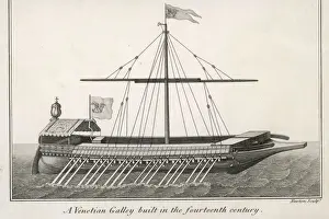 Galley Prints: C15 Venetian Galley