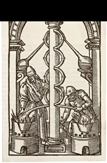 Flasks Prints: C16 Alchemists
