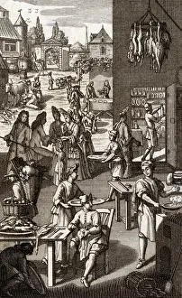 Biscuits Prints: C17 COOKING SCENE
