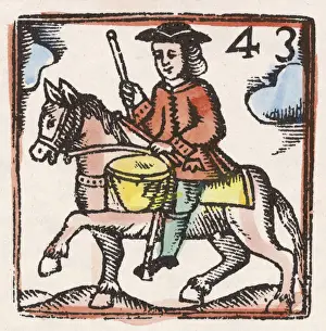 Criers Prints: C17 COURIER / WOODCUT / 43