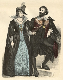 Images Dated 20th February 2012: C17 Dutch Couple