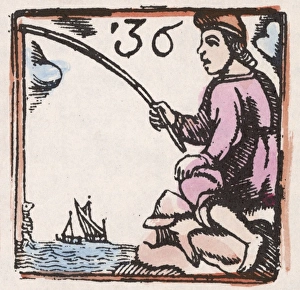 Angles Gallery: C17 Fishing / Woodcut / 36