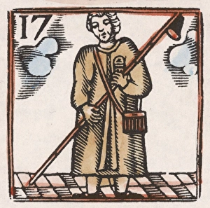 C17 Lamplighter/Woodcut