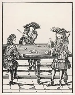 C17th Billiards Game