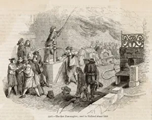 1672 Collection: C17th Fire Engine / Dutch