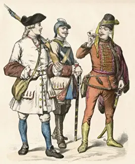 1728 Prints: C18 Austrian Military