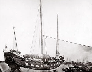 Cargo Gallery: c.1880s China - Chinese junk