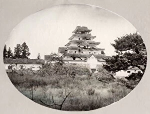 Meiji Gallery: c.1880s Japan castle at Kumamoto (?)