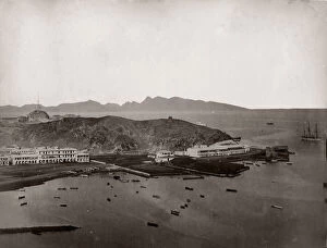 Aden Gallery: c.1880s - steamer point at Aden Yemen
