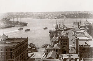 c.1890 Australia - harbour view, assumed to be Sydney