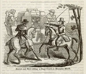 Coach Gallery: C18th Highwaymen / Robbers
