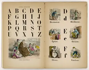 C19 French Schoolbook