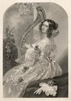 C19 Harp Player