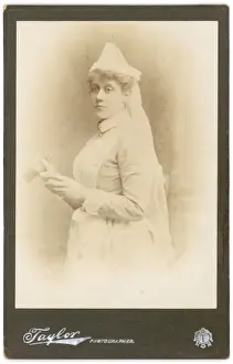 Starched Prints: C19th Nurse / Photo