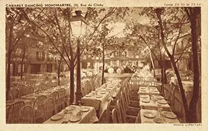 Montmartre Prints: Cabaret and dancing venue - Montmartre - 20 Rue de Clichy