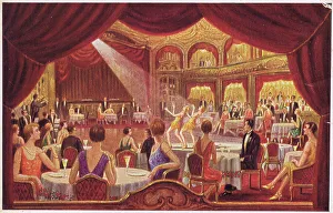 Ballroom Prints: Cabaret show at the Pavillon Mascotte, Berlin