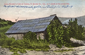 Images Dated 21st July 2017: Cabin at Coloma, El Dorado County, California, USA