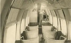Vimy Prints: The cabin interior of Vickers Vimy Commercial, G-EASI, C?