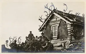 Skins Prints: Cabin by the Tyin Lake, Jotunheimen National Park, Norway