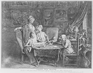 Cabinet d un peintre