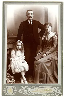 Parents Prints: Cabinet photo, Edwardian family