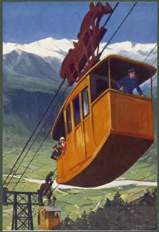 Aiguille Gallery: CABLE CAR, FRANCE
