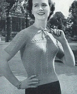 Cable-knit Jumper