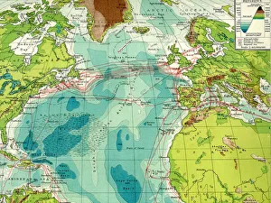 Depths Prints: Cables and Ocean Depths
