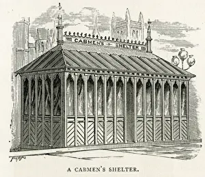 A cabmens shelter, London