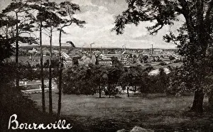 Cadbury's Bournville Works - Birmingham - panorama