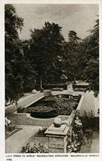 Pond Collection: Cadburys Chocolate - Bourneville Works, Bourneville, Warwic