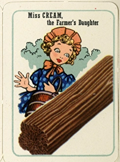 Cadburys Gallery: Cadburys Happy Families - Miss Cream