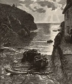Napier Prints: Cadgwith Cove by Charles Napier Hemy