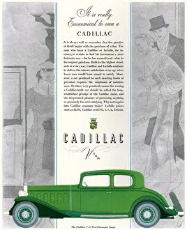 Chauffeur Prints: Cadillac 1932