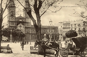 Images Dated 14th June 2011: Cadiz - Plaza de la Constitucion - Spain
