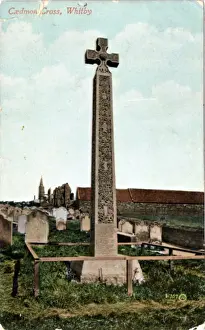 Caedmon Cross, Whitby, Yorkshire